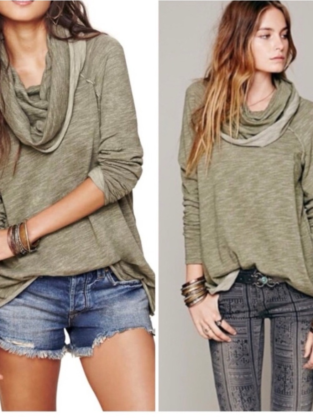 Free People Beach Cocoon‎ Cowl Pullover
